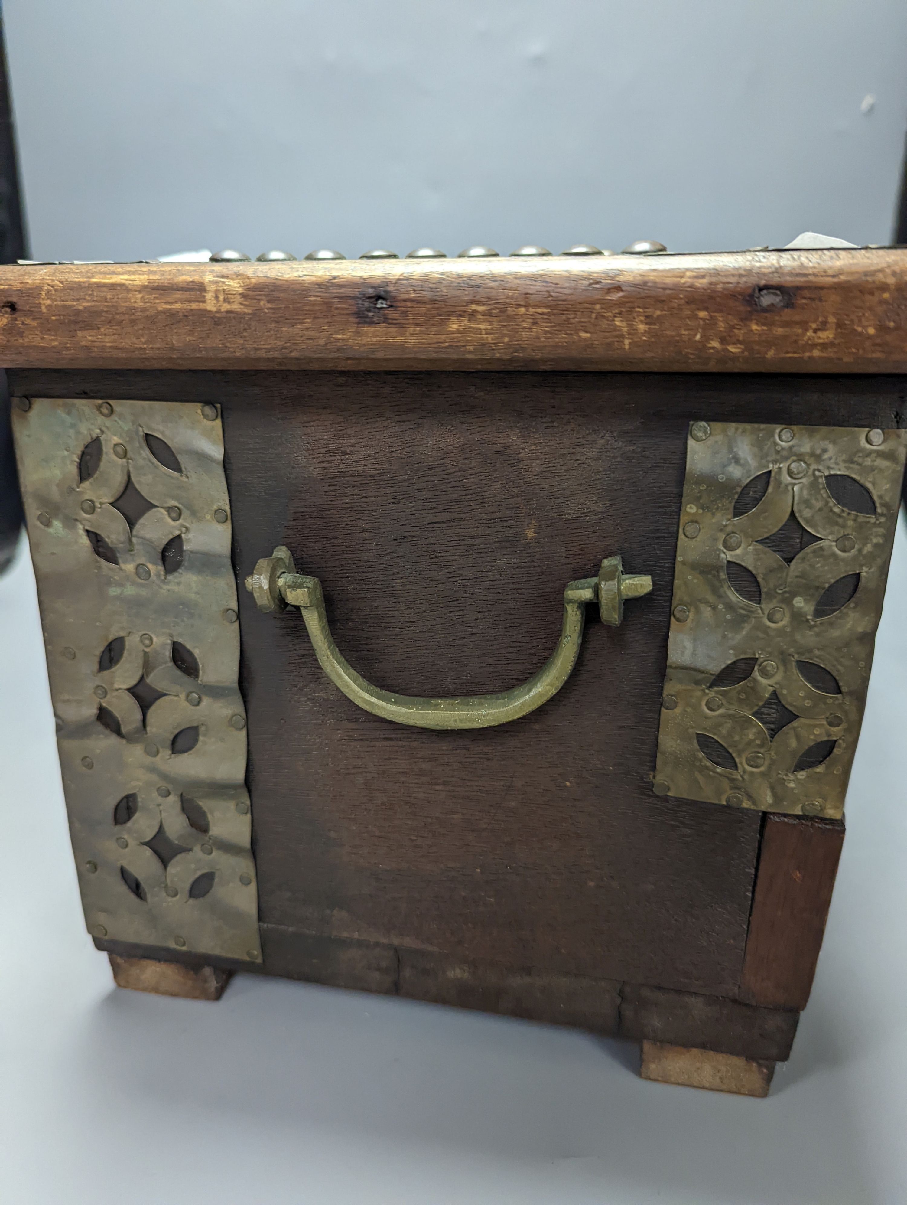 A miniature Zanzibar trunk 45cm